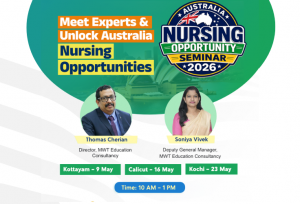 Australia Nursing Opportunities: MWT to Host Seminar Series for Nurses Across Kerala in May 2026