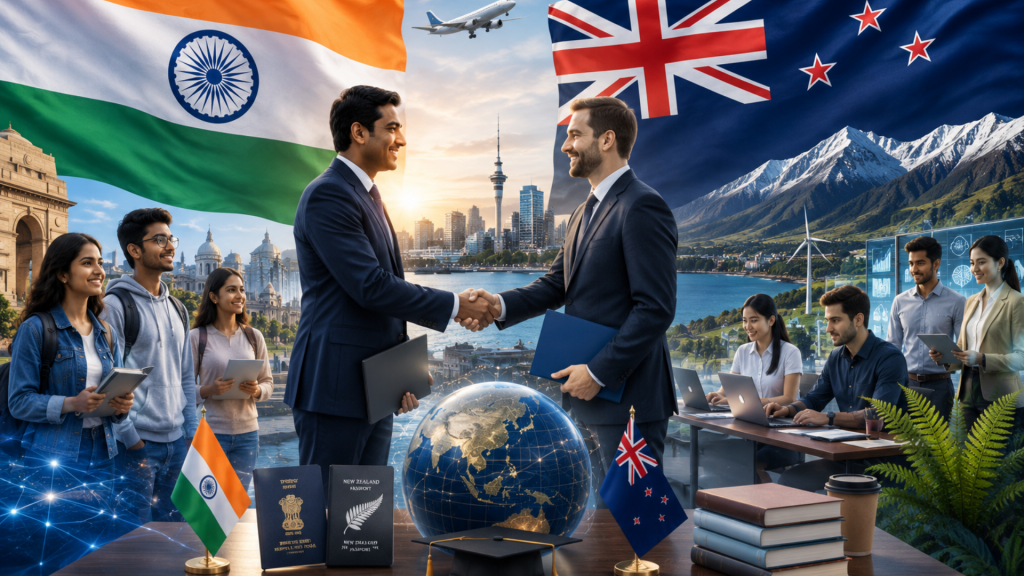 India-New Zealand FTA Brings Mobility for Students and Skilled Professionals into Focus