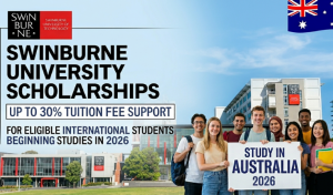 Swinburne University Announces Scholarships of Up to 30% for International Students Commencing in 2026