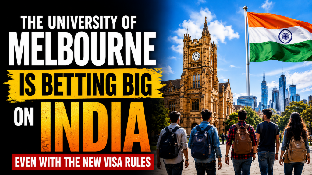 The University of Melbourne Is Betting Big on India, Even with the New Visa Rules