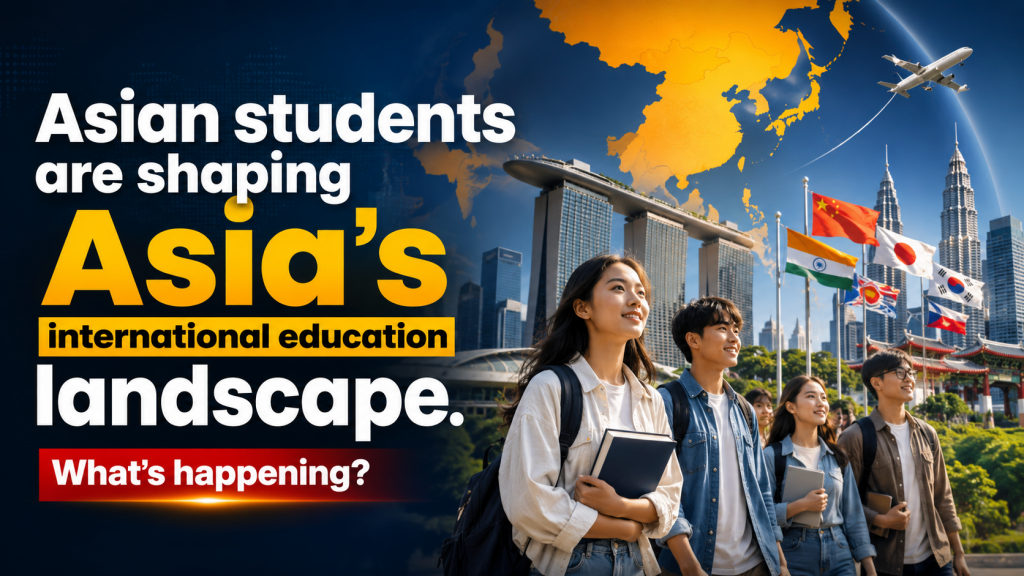 Asian students are shaping Asia’s international education landscape. What’s happening? 