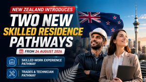 New Zealand Introduces Two New Skilled Residence Pathways from 24 August 2026