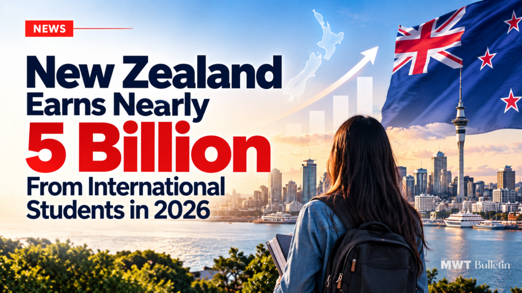 New Zealand Earns Nearly 5 Billion From International Students in 2026 