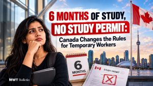 6 Months of Study, No Study Permit: Canada Changes the Rules for Temporary Workers 